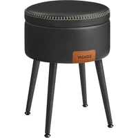 Okrugli tabure VASAGLE EKHO, s oblazinjenim sjedištem