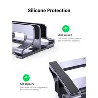 Stalak UGREEN, za prijenosno računalo, dvojni, vertikalni, aluminijski