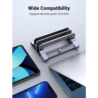 Stalak UGREEN, za prijenosno računalo, dvojni, vertikalni, aluminijski