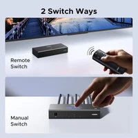 HDMI prekidač UGREEN, 4K@60Hz, 3-u-1, HDR+ podrška
