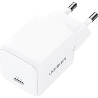 Punjač UGREEN USB-C GaN, 30W, bijeli, brzo punjenje