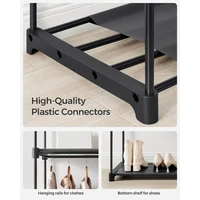 Ormar SONGMICS RYG02GY, platneni, sivi