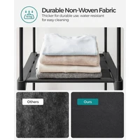 Ormar SONGMICS RYG02GY, platneni, sivi