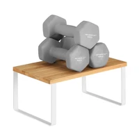 Organizator polica SONGMICS, 2kom, bambus, bijeli