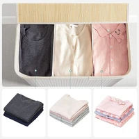 Košara za rublje SONGMICS, 3 × 50 L, bijela