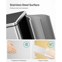 Kanta za otpad SONGMICS, 2 × 30 L, za razdvajanje otpada