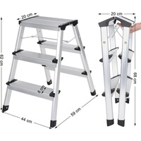 Ljestve SONGMICS GLT23K, aluminijske