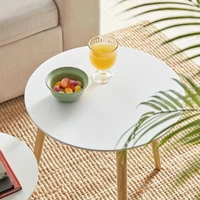 Stolić SONGMICS LET07WN, 2kom, za dnevni boravak, bijeli, 45 × 50 × 45 cm