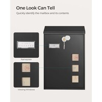 Poštanski sandučić SONGMICS GMB031B02