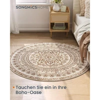 Tepih SONGMICS HOME, okrugli, 120 cm