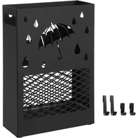 Stalak za kišobrane SONGMICS, metalni, pravokutni