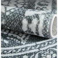 Tepih SONGMICS HOME, okrugli, 160 cm, tamnosivi