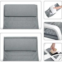 Stolica za ljuljanje SONGMICS, breza, prirodna, tamnosiva