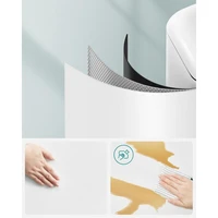 Kanta za otpad SONGMICS, čelična, pedalna, 30 L, s unutarnjom kantom i mekanim zatvaranjem, bijela