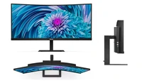 Monitor PHILIPS 346E2CUAE, 34", UltraWide, Curved, PowerDelivery USB-C 65W