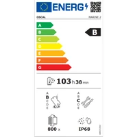 Pametni robusni telefon OSCAL Marine 2, 8GB+256GB, narančasti
