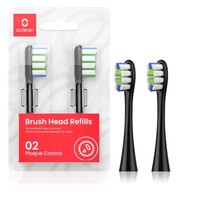 Četkica za zube OCLEAN Plaque Control, dva nastavka, crna