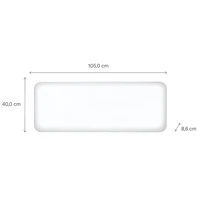 Radijator MILL PA1300WIFI4, panelni konvekcijski, 1300W, čelik, bijeli