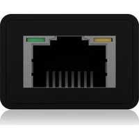 HUB ICY BOX IB-HUB1419-LAN, USB-A/C mrežna kartica, 4 porta