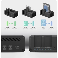 Priključna i klonirajuća stanica ICY BOX IB-2924MSCL-C31 za M.2 NVMe SSD i 2.5"/3.5" SATA SSD/HDD