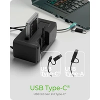 Priključna i klonirajuća stanica ICY BOX IB-2924MSCL-C31 za M.2 NVMe SSD i 2.5"/3.5" SATA SSD/HDD