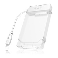 Kućište ICY BOX IB-AC703-C, transparentno, za 2.5" HDD/SSD, USB-C 3.2