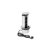 Utičnica GTV, ugradbena, 3x230V, Ø100mm