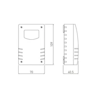 Senzor svjetla GTV LUXOMAT, 1500W, podesiv, IP54