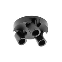 Svjetiljka GTV BLINK, reflektorska, 3xGU10 220V, crna