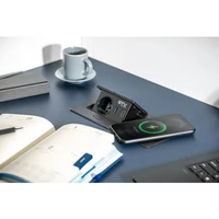 Utičnica GTV AVARO PLUS, ugradbena, crna