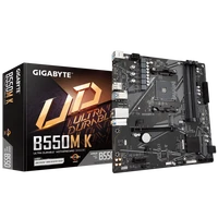 Matična ploča GIGABYTE B550M K, DDR4, SATA3, USB 3.2 Gen1, DP, AM4, mATX