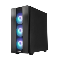 Kućište CHIEFTEC GS-02B-OP HUNTER 2, ATX, A-RGB, USB Type-C, crno