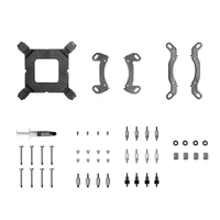 Vodeno hlađenje CHIEFTEC Iceberg 240mm, A-RGB, za Intel/AMD procesore, crno