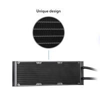 Vodeno hlađenje CHIEFTEC Iceberg 360mm, A-RGB, za Intel/AMD procesore