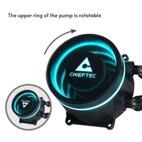 Vodeno hlađenje CHIEFTEC Iceberg 360mm, A-RGB, za Intel/AMD procesore