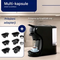 Aparat za espresso CAMRY s više različitih kapsula CR4414