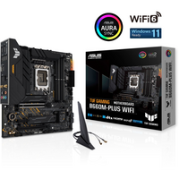 Matična ploča ASUS TUF GAMING B660M-PLUS WIFI, DDR5, SATA3, USB3.2Gen2x2, DP, Wi-Fi, LGA1700 mATX