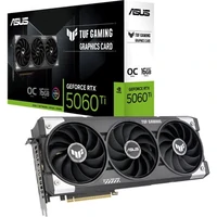 Grafička kartica ASUS TUF Gaming GeForce RTX 5060 Ti OC, 16GB GDDR7, PCI-E 5.0, TUF-RTX5060TI-O16G-GAMING