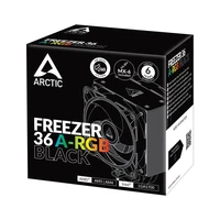 Hladnjak ARCTIC Freezer 36 A-RGB, crni, za INTEL/AMD procesore, stolna računala