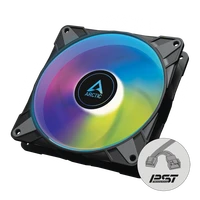 Ventilator ARCTIC P14 PWM PST A-RGB, 140mm, 4-pin, crni