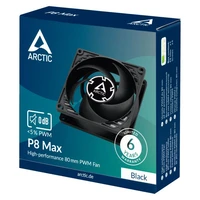 Ventilator ARCTIC P8 MAX, 80mm, 4-pin PWM