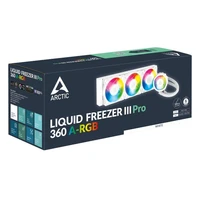 Vodeno hlađenje ARCTIC LIQUID FREEZER III PRO, 360mm, A-RGB, bijeli, za INTEL/AMD procesore