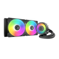 Vodeno hlađenje ARCTIC LIQUID FREEZER III PRO, 280mm, A-RGB, crni, za INTEL/AMD procesore