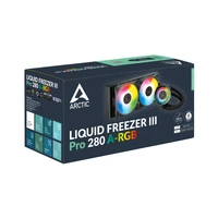 Vodeno hlađenje ARCTIC LIQUID FREEZER III PRO, 280mm, A-RGB, crni, za INTEL/AMD procesore