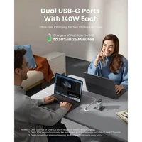 Punjač ANKER 140W za laptop, sivi