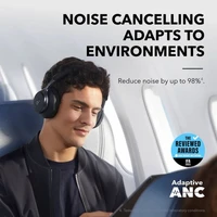 Slušalice ANKER Soundcore Space One, Bluetooth, naglavne, roze