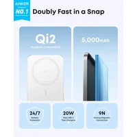 Powerbank ANKER Nano Slim 5.000mAh, bijeli