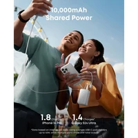 Powerbank ANKER Nano 10.000mAh, 45W s integriranim USB-C kabelom, bijeli