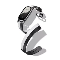 Remen za pametnu narukvicu XIAOMI Smart Band 8/9, dupli, crno-bijeli