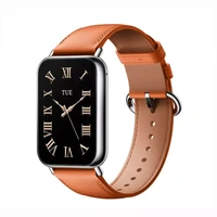 Remen za pametni sat XIAOMI Leather Quick Release, narančasti (Coral Orange)